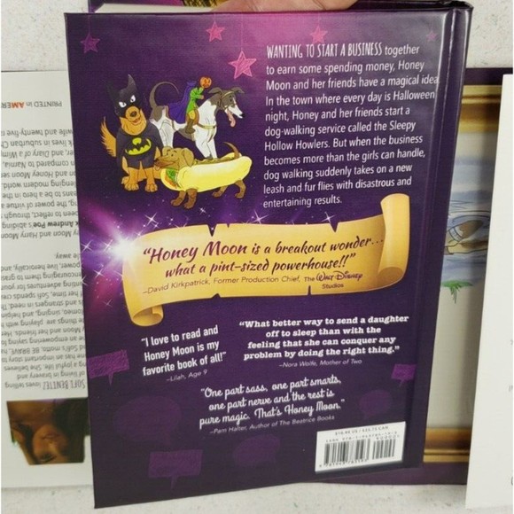 Honey Moon Dog Daze Hardcover  Illustrated 2017 ERROR Misprint Cover Upside Down - Picture 16 of 16